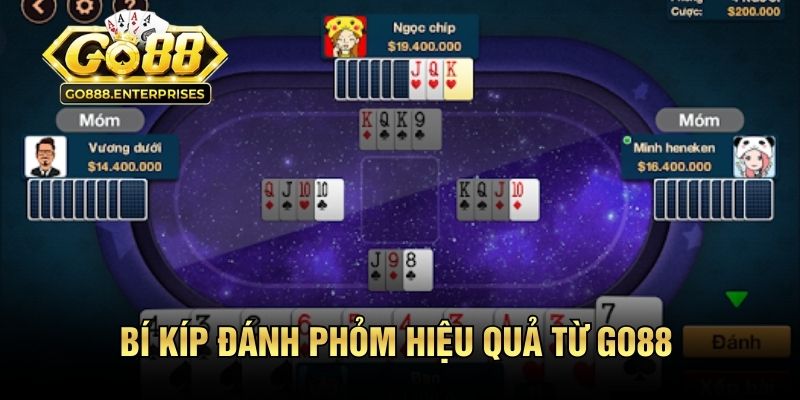 Những bí kíp đánh Phỏm hiệu quả từ GO88